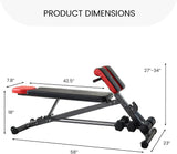 Multi-Functional Weight Bench for All-in-One workouts