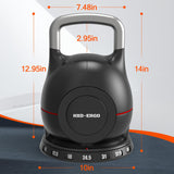 7-in-1 Adjustable Kettlebell (5-44 lbs)